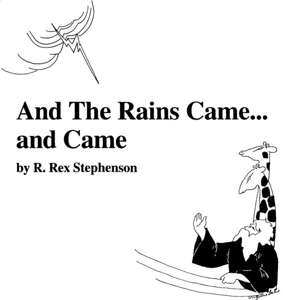 And The Rains Came — And Came • A Musical Story of Noah