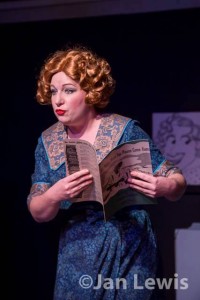  Sarah Evangeline LaCroix, as Fanny Brice in "One Night with Fanny Brice" produced by the Jewish Theatre Grand Rapids